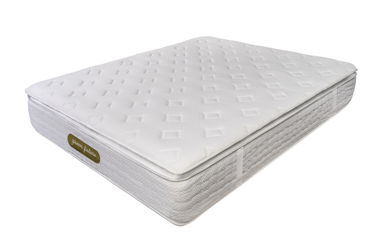 Saltea Ortopedica, Dakota, 140x190x34 cm, Arcuri Pocket, 5 cm spuma Memory, 7 Zone de Confort, fermitate medie - imagine 2