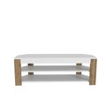 Comoda TV, Zena Home, Rita, Alb / Oud Stejar