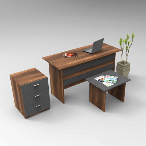 Set mobilier de birou, locelso, vo9, nuc / antracit