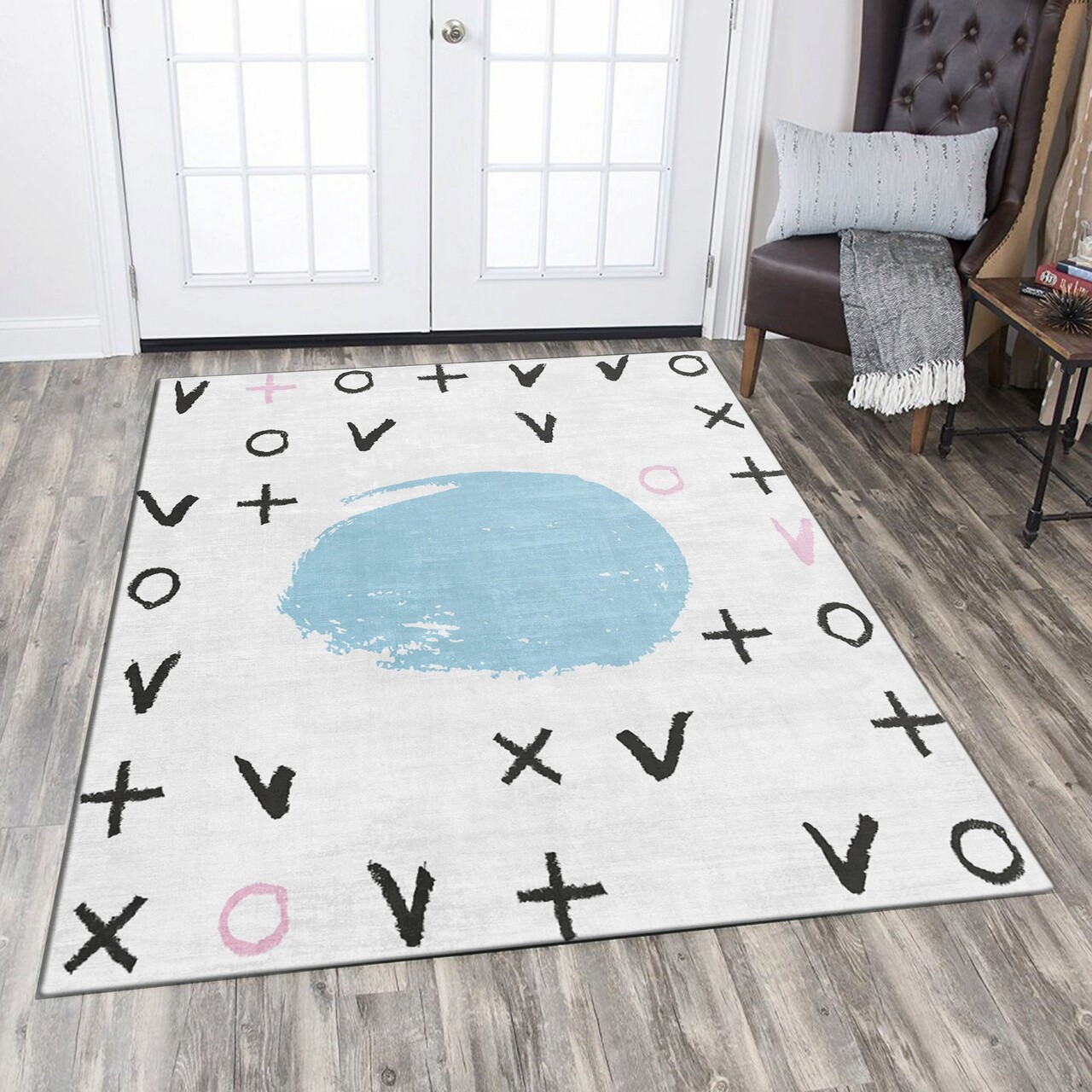 Covor, csbrghl-662, 100x140 cm, Poliester, Multicolor