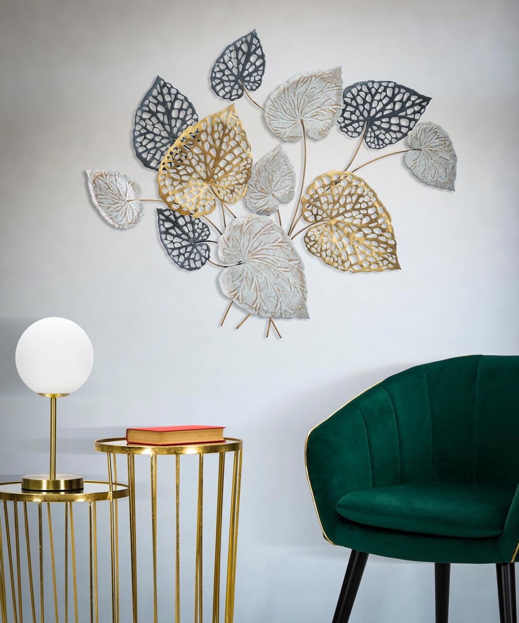 Decoratiune de perete Ory -B, Mauro Ferretti, 100x80 cm, fier, multicolor - 1 | YEO