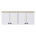 Dulap multifunctional, Rani, BA120, 120x46.8x42.5 cm, PAL, Nuc/Alb