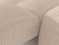 Coltar extensibil dreapta 3 locuri ELTAP, Ceedro, 283x165x98 cm, lemn/poliester, bej