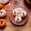 Platou cu capac Pumpkin, Homla, 19x24 cm, lemn/stricla, maro/transparent