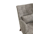 Fotoliu, Unique Design, 867UNQ1514, Lemn de carpen, Gri