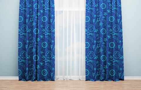 Draperie universe, oyo kids, 140x240 cm, poliester, multicolor