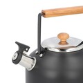 Ceainic Hans, Homla, 20x23 cm, 3 L, inox/lemn, negru/natur