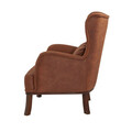 Fotoliu, Unique Design, 867UNQ1515, Lemn de carpen, Maro