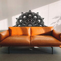 Decoratiune de perete, Esperanza, metal, 160 x 77 cm, negru