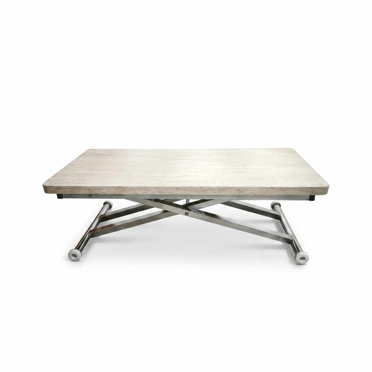 Masuta de cafea, Hanah Home, Home Ext, MDF, Travertin / Crom — imaginea 6