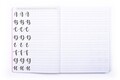 Caiet pentru caligrafie, The Best Calligraphy, Tri-Coastal Design, 21 x 14 cm
