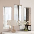 Set de oglinzi decorative, Siam, Mini Neom, MDF , Transparent