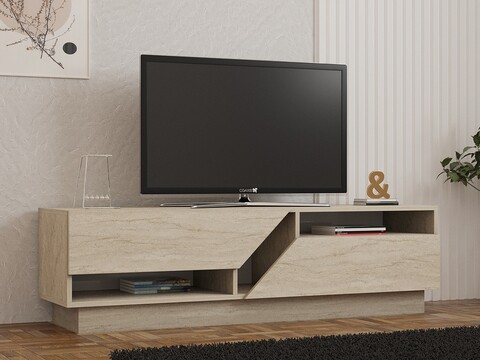 Comoda TV, Puqa Design, Koza, Travertin