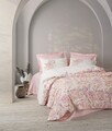 Lenjerie de pat pentru o persoana, Muna - Pink, Cotton Box, Bumbac Ranforce 