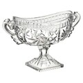 Bol decorativ InArt, 36x15x21 cm, sticla, transparent