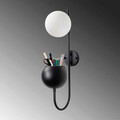 Aplica de perete, Fulgor, 942FLG2159, Metal, Negru / Crem