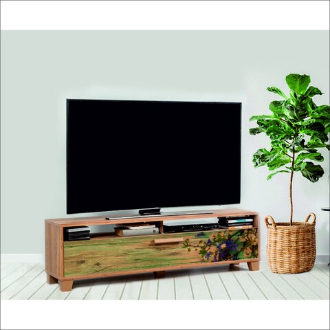 Comoda TV Box Fresh 140, Vella, 140x35x41 cm, multicolor mezoni.ro