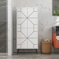 Dulap multifunctional, Homitis, Dune, 62.6x136x35.6 cm, Alb