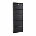 Pantofar, Hanah Home, 5 Doors Lock, 50x169x15 cm, Antracit