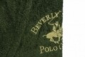 Halat de baie unisex, Beverly Hills Polo Club, 100% bumbac, L/XL, Khaki