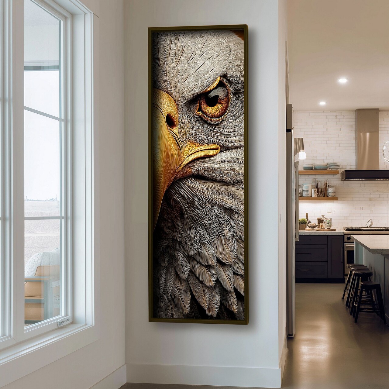 Tablou decorativ LAC090-120 MDF Lemn masiv Multicolor