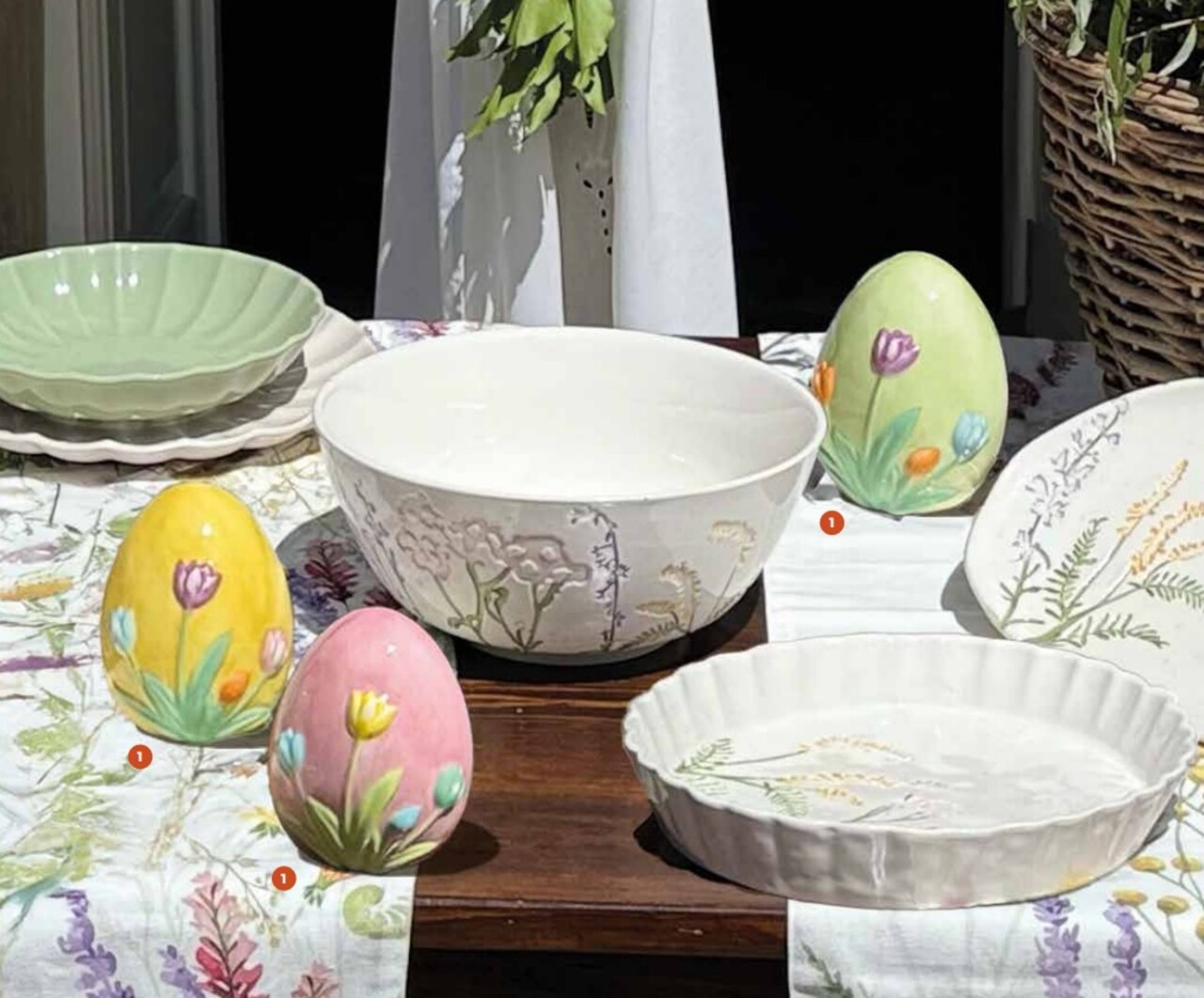 Forma de copt tarta, Risveglio, Brandani, 26.5x4.5 cm, ceramica - imagine 3