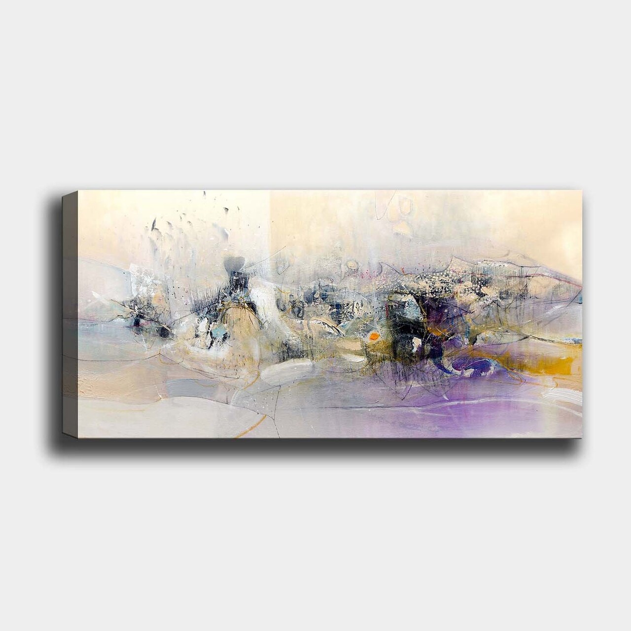 Tablou decorativ, YTY744949105_50120, Cadru: 100% LEMN (grosime: 3 cm), Multicolor - view 2