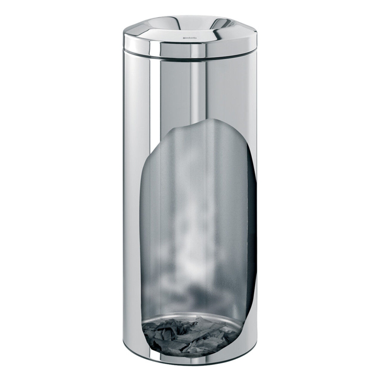Cos de gunoi, Brabantia, Matt Steel, 30 L, 31.8x29.5x68.5 cm, otel, cu protectie impotriva incendiilor, argintiu - 1 | YEO