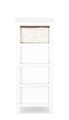 Comoda cu 4 sertare Leonie, Bizzotto, 26x32x80 cm, lemn de paulownia/MDF, alb