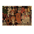 Covoraș din PVC, Cane Carıno, 40x60 cm, PVC, Multicolor