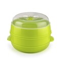 Aparat de gatit la abur pentru microunde InnovaGoods Steamer, 22 x 17 cm, polipropilena