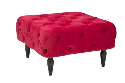 Taburet brigitte, mauro ferretti, 74x74x43 cm, catifea, bordo