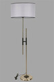Lampadar, Luin, 534LUN4324, Metal, Gri deschis