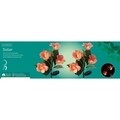 Lampa de gradina Flower, Lumineo, 20x23x73 cm, 4 led-uri, portocaliu