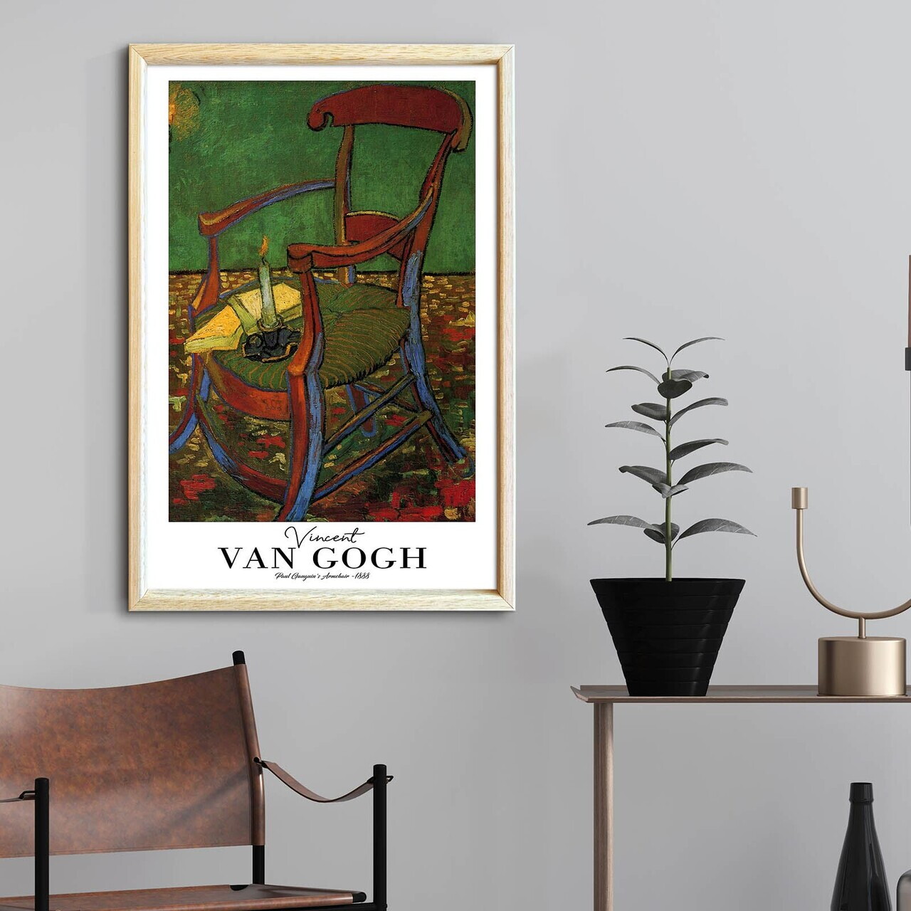 Tablou decorativ, 4262AHSGOGH-005, Lemn masiv, Fundal: 100% MDF (Grosime: 2,7 mm), Multicolor - view 2