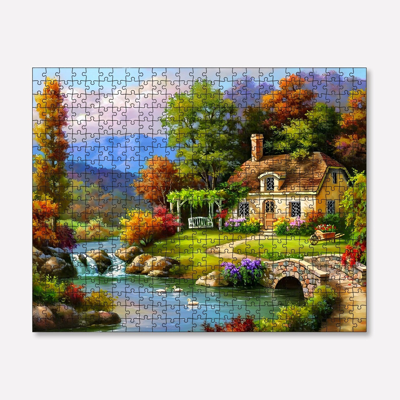 Puzzle, Wallxpert, PZL_07_1000, Multicolor - view 2