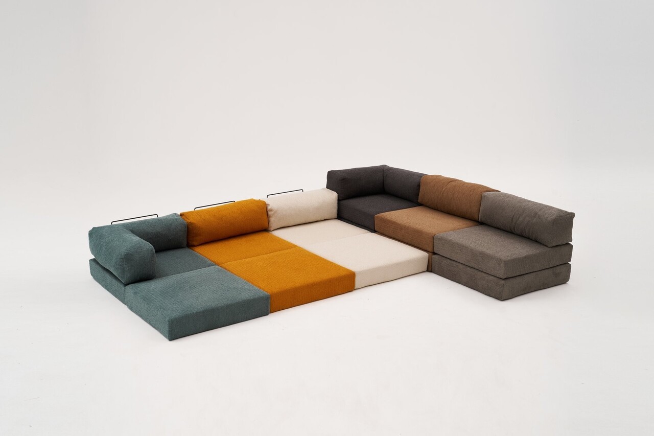 Fotoliu, Atelier del Sofa, 825BLC5210, Tesatura Chenille, Portocaliu - view 3