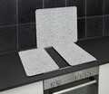Protectie perete bucatarie Granite, Wenko, 56x50x0.5 cm, sticla temperata/silicon, multicolor