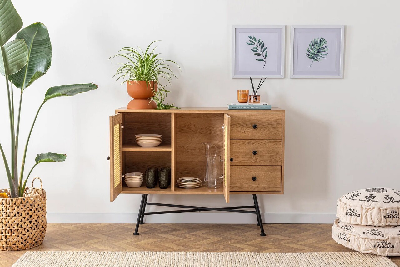 Consola, Howard, Nala 120, 120x90x40 cm, Natural - 2 | YEO
