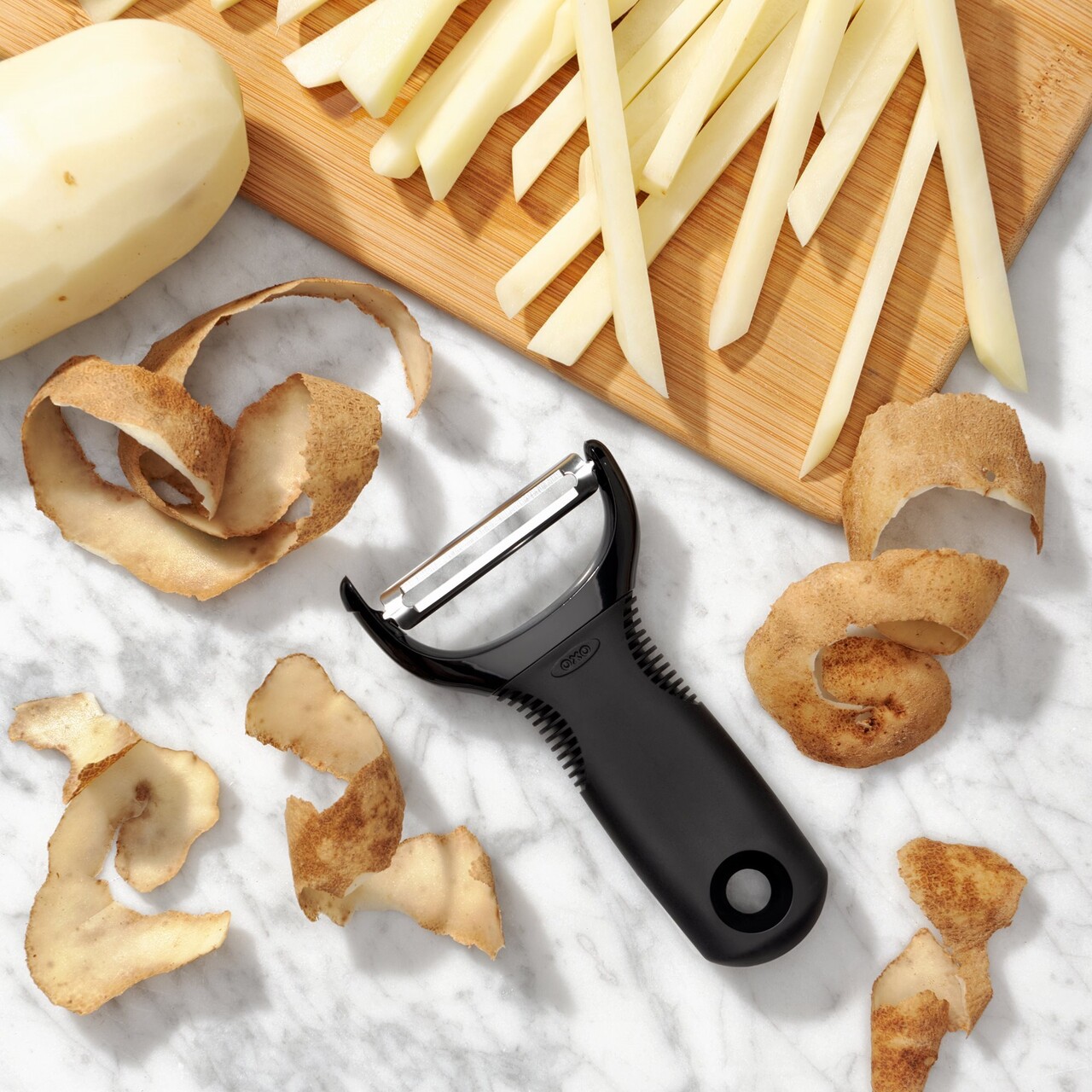 Decojitor inox, 15,2 cm, "Good Grips" - OXO - imagine 5