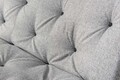 Canapea extensibila cu 3 locuri, Futon, 859FTN2897, Metal , Gri deschis