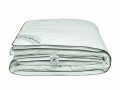 Cuvertura de pat, matlasata, 195x215 cm, 100% bumbac, Beverly Hills Polo Club, Serenity White