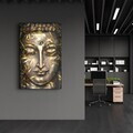 Tablou decorativ, OGLS-6005, Dimensiune: 35 x 55 cm, Multicolor