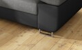 Coltar extensibil stanga 4 locuri, ELTAP, Anton, 272x203x85 cm, lemn/poliester, gri/negru