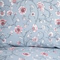Lenjerie de pat King Size, Julia, Homla, 3 piese, 200x220 cm, bumbac, multicolor