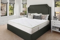 Saltea Ortopedica, Hipoalergenica, Premium Bamboo Memory Latex, 200x200 cm, H 26 cm, Arcuri Pocket, 7 Zone de Confort