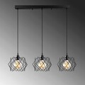 Lustra, Tatum, 584TTM2113, Metal, Negru