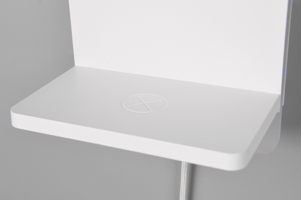 Aplica de perete Fairfield, TRIO, 16x20 cm, 9W, 1x SMD, metal, alb mat