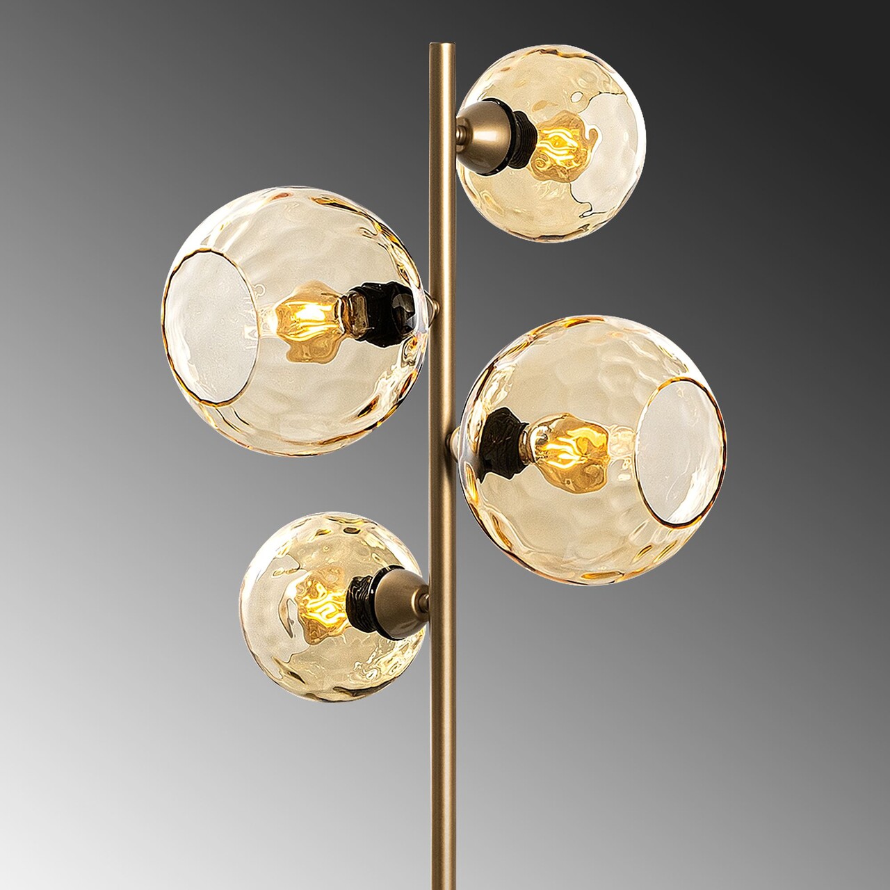 Lampadar, L'essentiel Maison, 521SHN3661, Galben / Aur - view 7