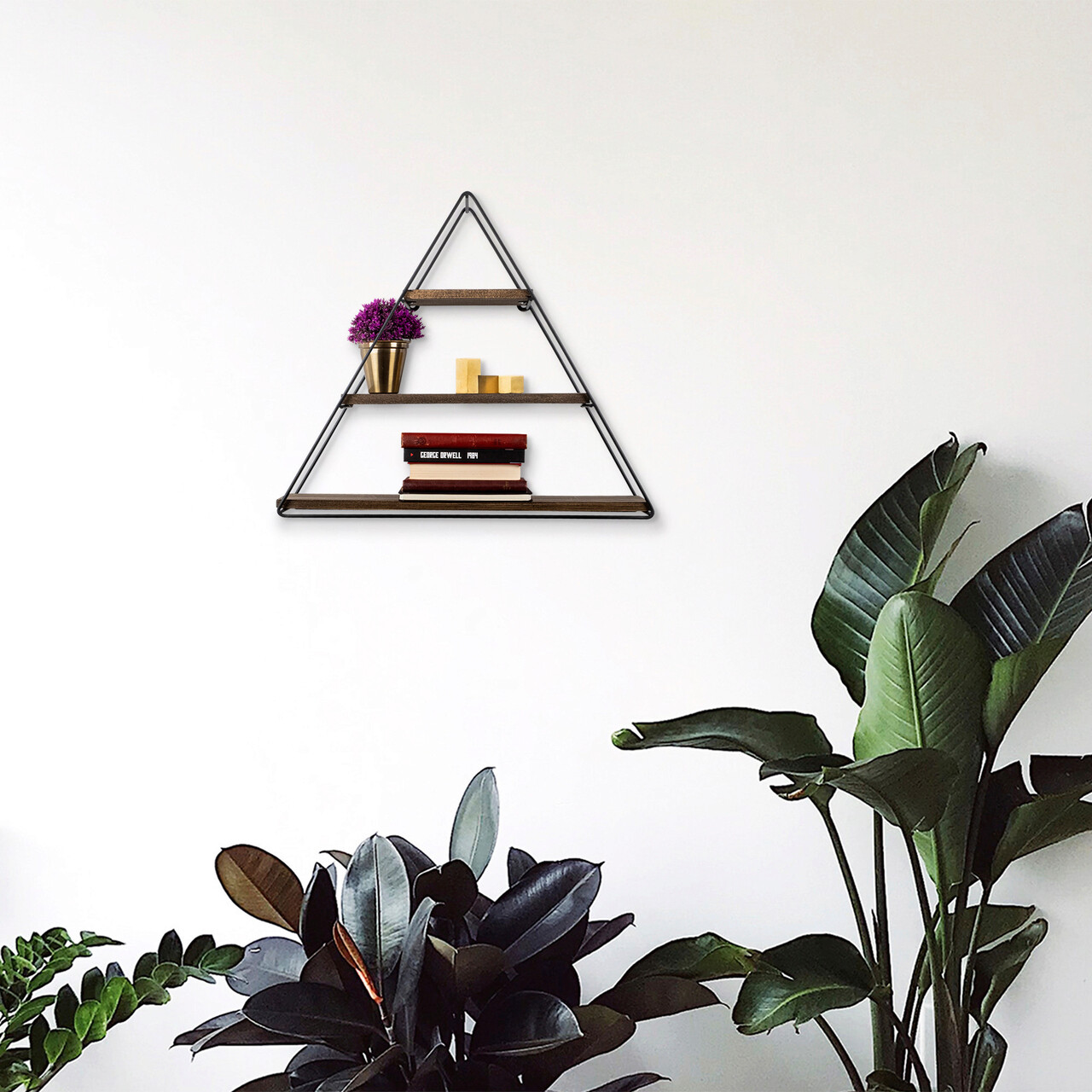 Raft de perete, Cerritos, Hyacinth, Nuc negru - 2 | YEO